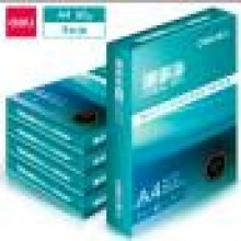 得力（deli）珊瑚海 80g A4 復(fù)印紙 中檔款打印紙 500張/包 5包1箱（整箱2500張）